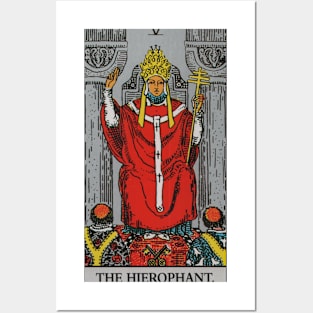 The Heirophant Tarot Card Posters and Art